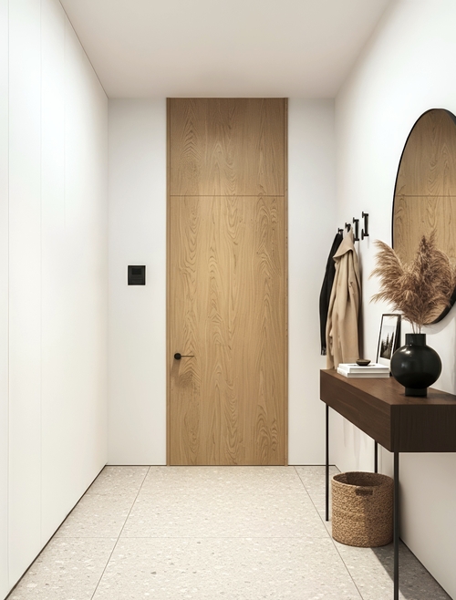 Дверь с фальш-вставкой Дверь с фальш-вставкой